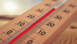 Thermometer Hitzewelle Gran Canaria